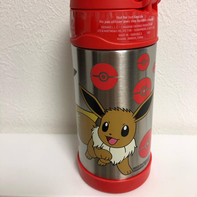 ピカチュウ♡サーモスストローマグ♡替えストロー二本セット  THERMOS