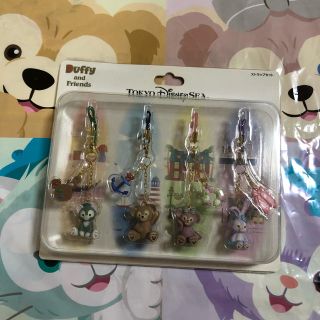 新品 ダッフィー フレンズ ストラップセット(キャラクターグッズ)