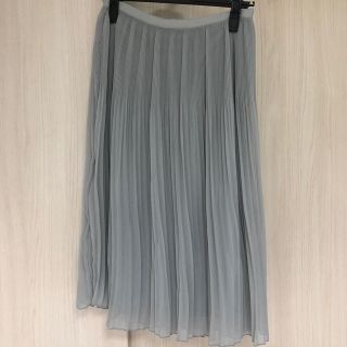 ザラ(ZARA)のZARAシフォンプリーツスカート(ひざ丈スカート)