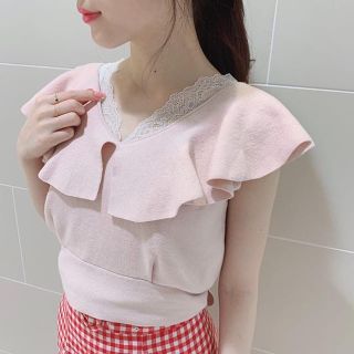 デイシー(deicy)のdeicy ダンボールニットビスチェ名古屋店限定(シャツ/ブラウス(半袖/袖なし))