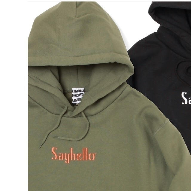 STUSSY(ステューシー)のsayhelloフーディー メンズのトップス(パーカー)の商品写真