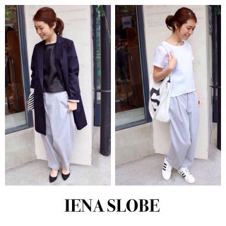 スローブイエナ(SLOBE IENA)の新品♡スエットタックパンツ(その他)