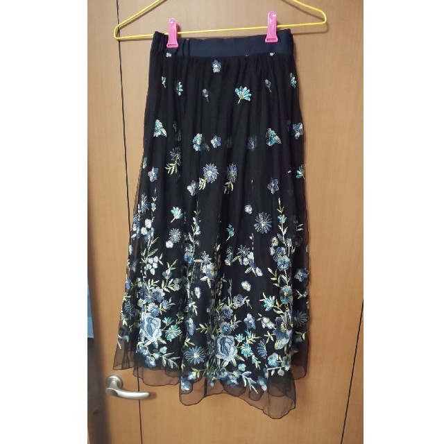 Lily Brown(リリーブラウン)のリリーブラウン チュールスカート レディースのスカート(ひざ丈スカート)の商品写真