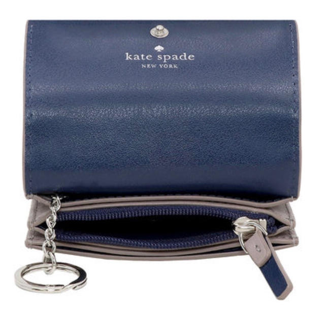 kate spade new york(ケイトスペードニューヨーク)のケイトスペード  katespade  パスケース キーリング 人気 スカラップ レディースのファッション小物(パスケース/IDカードホルダー)の商品写真