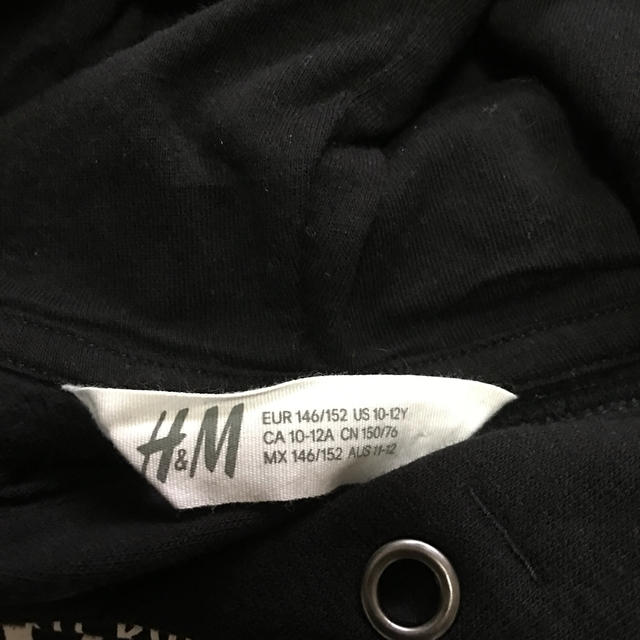 H&M(エイチアンドエム)のH&M パーカー キッズ ボーイズ 150cm キッズ/ベビー/マタニティのキッズ服男の子用(90cm~)(ジャケット/上着)の商品写真