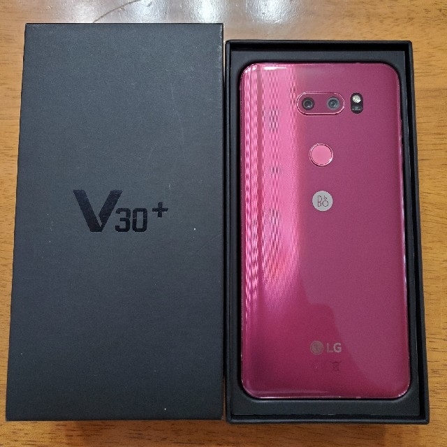 LG Electronics(エルジーエレクトロニクス)のLG V30＋ 128GB SIMフリー☆海外版 スマホ/家電/カメラのスマートフォン/携帯電話(スマートフォン本体)の商品写真