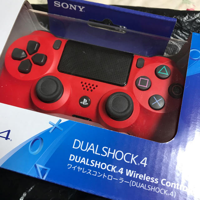 PS4コントローラ(赤)