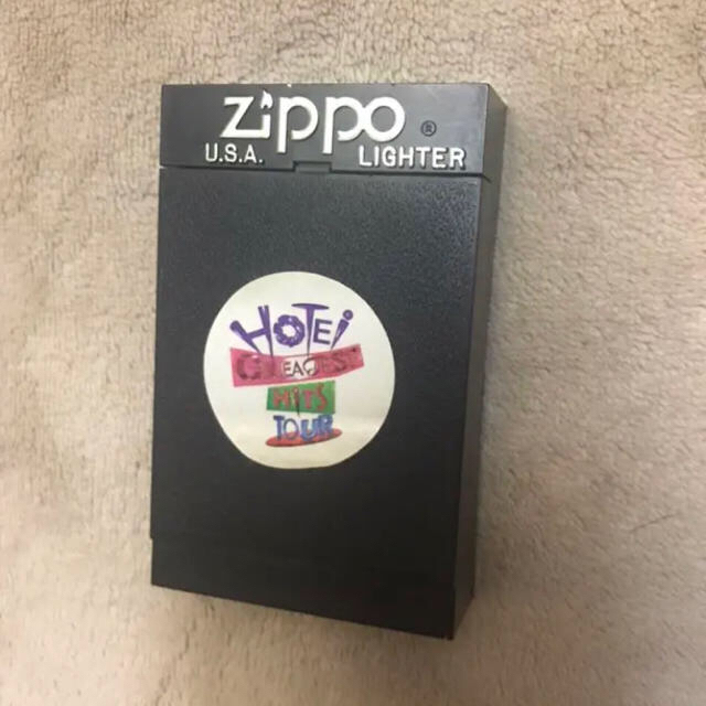 ZIPPO(ジッポー)のzippo ジッポライター HOTEI 布袋寅泰 未使用品 エンタメ/ホビーのタレントグッズ(ミュージシャン)の商品写真