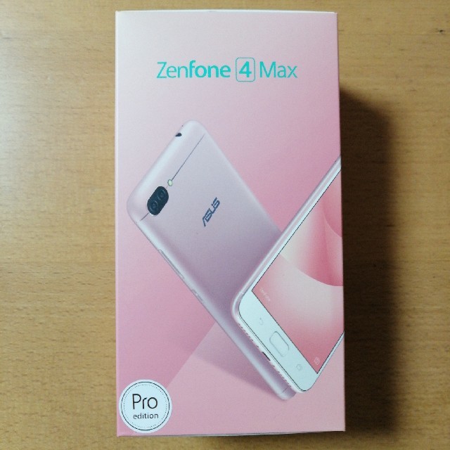 【人気沸騰】 ASUS - 猫足様専用　Zenfone4 max pro ローズピンク (ZC554KL) スマートフォン本体