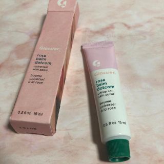 セフォラ(Sephora)の新品未使用 ❤︎ Glossier ローズリップバーム (リップケア/リップクリーム)