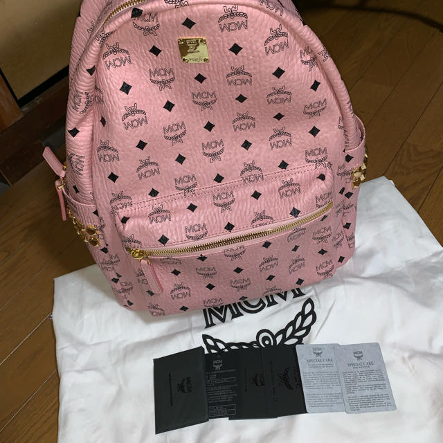 MCM リュック ピンク Mサイズ www.krzysztofbialy.com