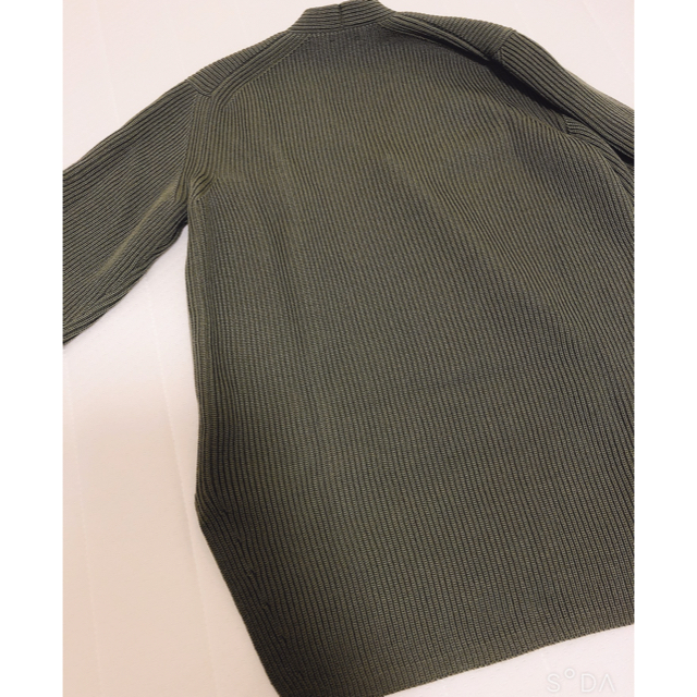オーラリー 定番ウールニット グリーン サイズ1 AURALEE レディースのトップス(ニット/セーター)の商品写真