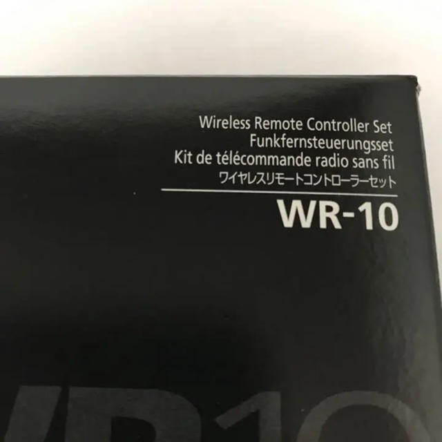 【新品】 Nikon ワイヤレスリモートコントローラーセット WR-10 1