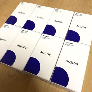 シャープ(SHARP)の【8台セット】SHARP AQUOS sense2 SH-M08  (スマートフォン本体)