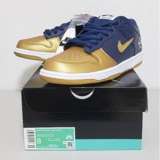 ナイキ(NIKE)の26cm NAVY Supreme Nike SB Dunk Low 19AW(スニーカー)