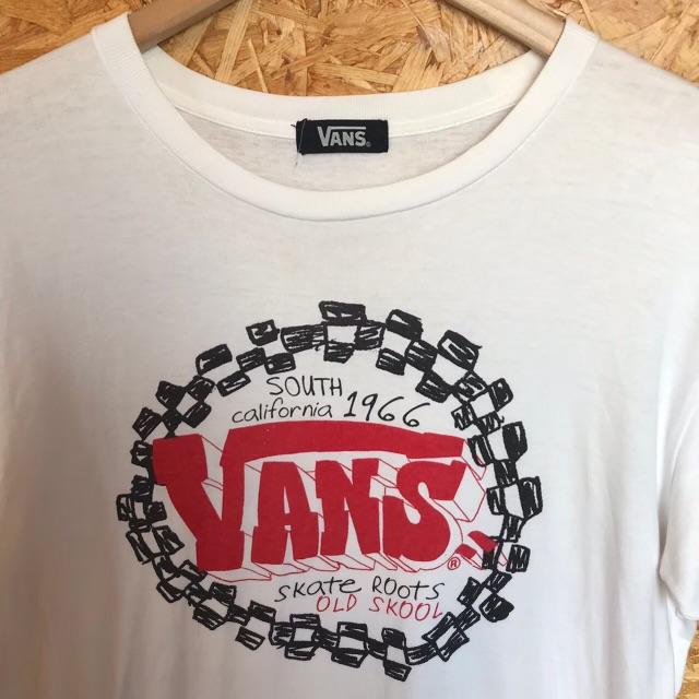 VANS - VANS ヴィンテージ Tシャツ 80s 90s 白ボディ オールド