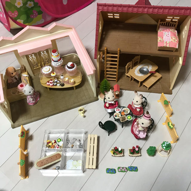 シルバニアファミリー ケーキ屋さん おうち ガーデニング セット