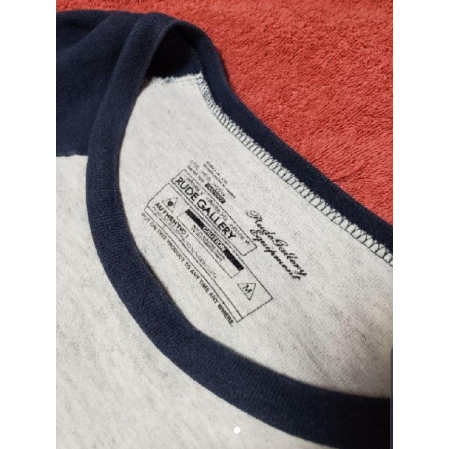 RUDE GALLERY(ルードギャラリー)の【週末限定値下げ】初期ルードギャラリー マリア ラグランTシャツ M メンズのトップス(Tシャツ/カットソー(半袖/袖なし))の商品写真
