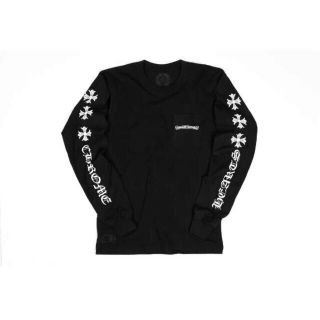 クロムハーツ(Chrome Hearts)の新品正規品 クロムハーツ Tシャツ 6CHプラス ブラック 長袖　Ｍ(Tシャツ/カットソー(七分/長袖))