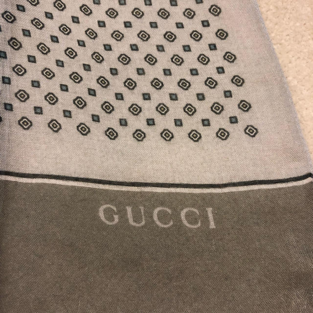 Gucci(グッチ)のGUCCI グッチ ストール ショール 大判 メンズのファッション小物(ストール)の商品写真