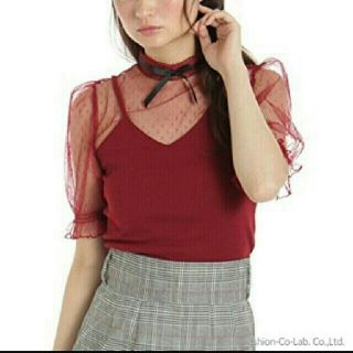 アンクルージュ(Ank Rouge)のAnk Rouge TOPS(カットソー(半袖/袖なし))