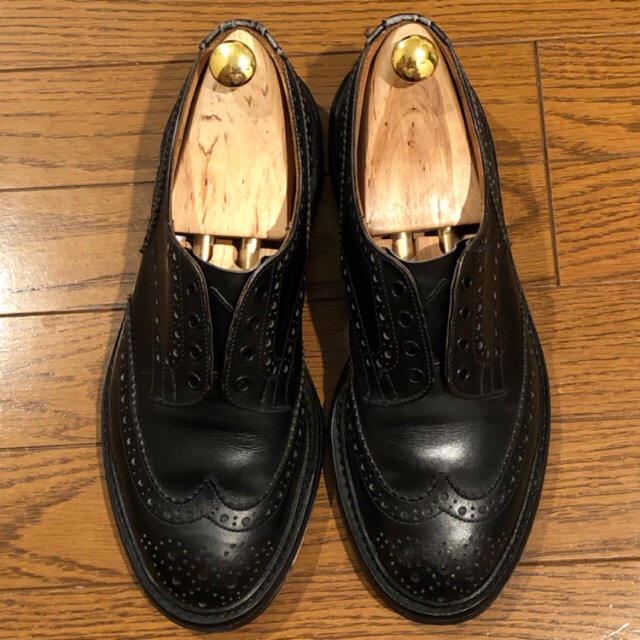 Trickers(トリッカーズ)の【最終価格】Tricker’s バートン 黒 size:8 トゥモローランド別注 メンズの靴/シューズ(ドレス/ビジネス)の商品写真