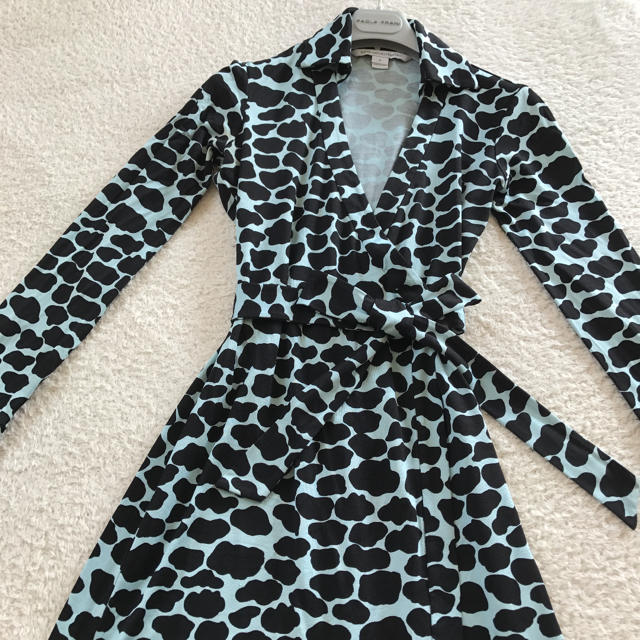 DIANE von FURSTENBERG(ダイアンフォンファステンバーグ)のダイアン New Jeanne Two ラップワンピース レディースのワンピース(ひざ丈ワンピース)の商品写真