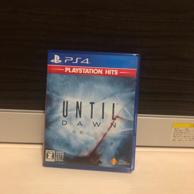 PlayStation4(プレイステーション4)のアンティルドーン   until dawn 新品 エンタメ/ホビーのゲームソフト/ゲーム機本体(家庭用ゲームソフト)の商品写真