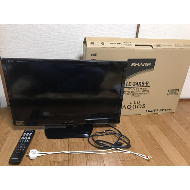 SHARP AQUOS LC-24K9-Bテレビ/映像機器