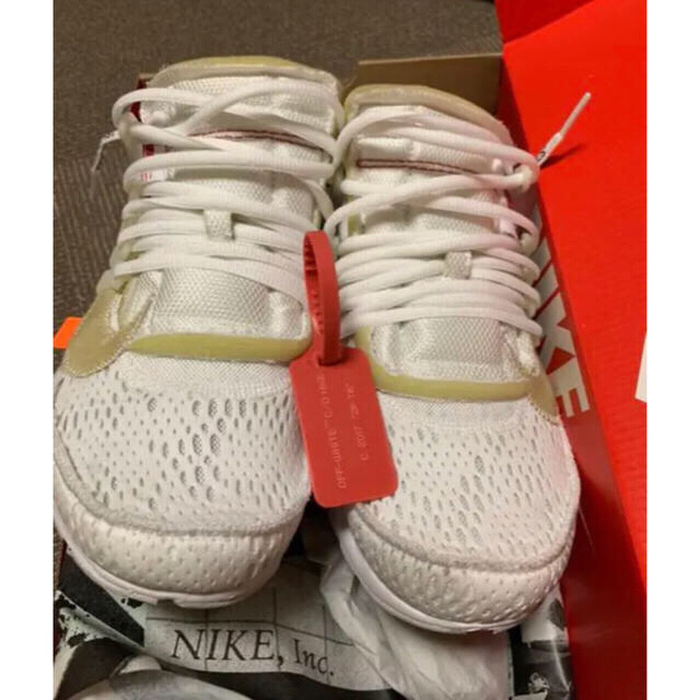 Nike off white air presto 確実正規品