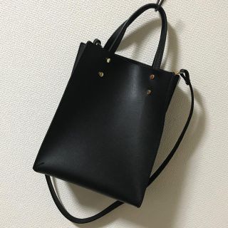 ザラ(ZARA)の交渉中 SALE スクエアバッグブラック(ショルダーバッグ)