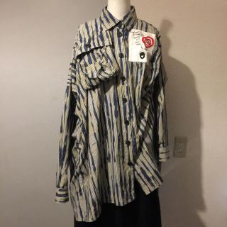 ヴィヴィアンウエストウッド(Vivienne Westwood)のAnglomania アナーキーシャツ ブルー(シャツ/ブラウス(長袖/七分))