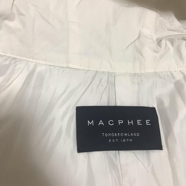 MACPHEE(マカフィー)のマカフィー  フーデッドコート   ／トゥモローランド レディースのジャケット/アウター(ロングコート)の商品写真