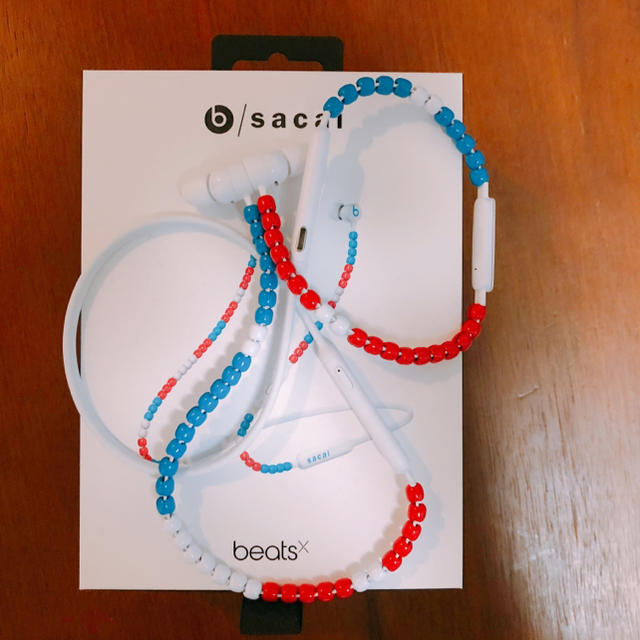 BeatsXイヤフォン - sacai Special Editionオーディオ機器