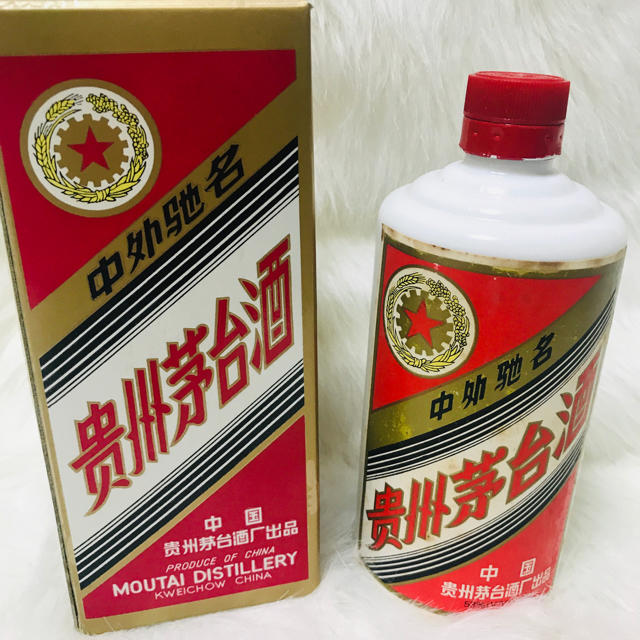 中国茅台酒 マオタイ 53度 開封済み 食品/飲料/酒の酒(蒸留酒/スピリッツ)の商品写真