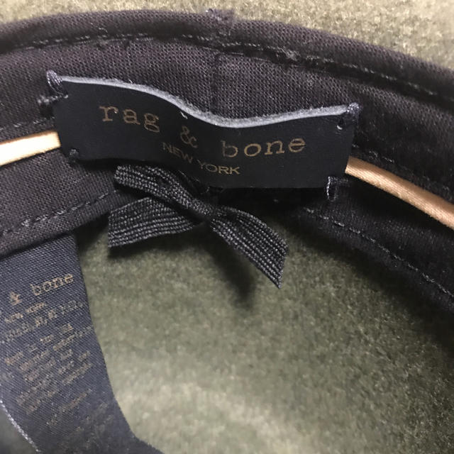 Rag & Bone(ラグアンドボーン)のrag & bone フェルトハット カーキ 新品未使用UNITEDARROWS レディースの帽子(ハット)の商品写真