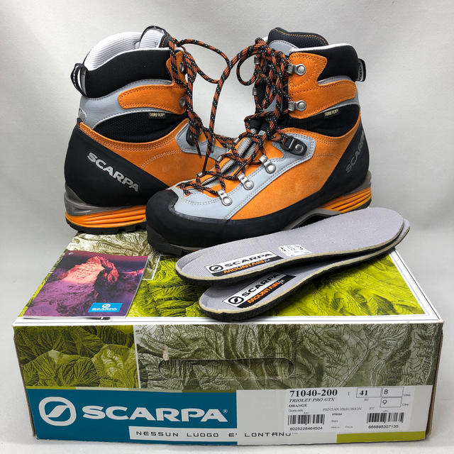 SCARPA(スカルパ)のるー様専用です！ SCARPA  TRIOLET PRO GTX サイズ41  スポーツ/アウトドアのアウトドア(登山用品)の商品写真