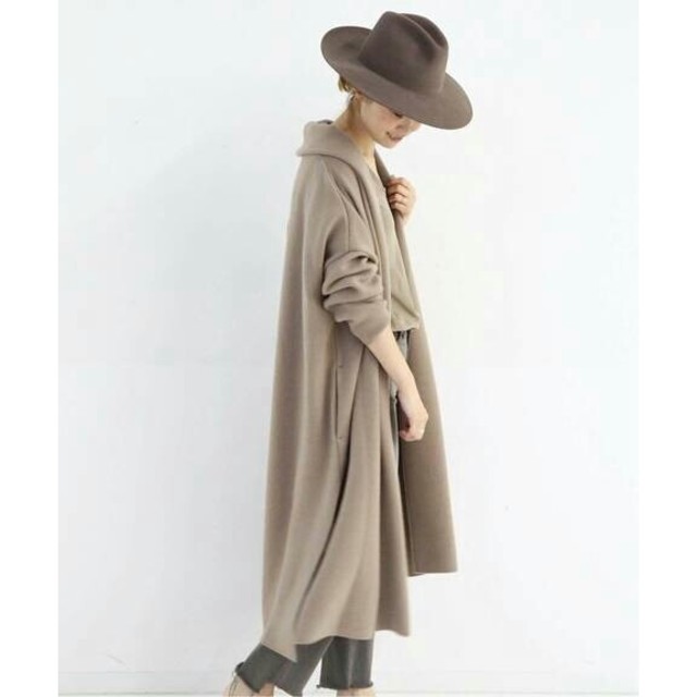 今期新品☆Deuxieme ドゥーズィエムクラス スムースニットガウンコート