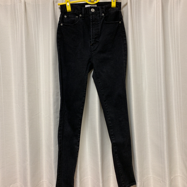 moussy HW Rebirth L／BLACK SKINNY