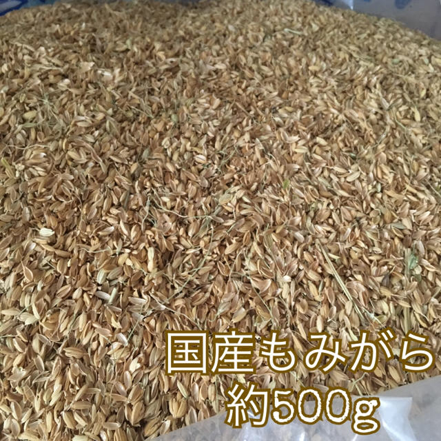 国産もみがら約500g＊2019年三重県産＊畑の土壌改良やマルチ代わりにも＊ 食品/飲料/酒の食品(米/穀物)の商品写真