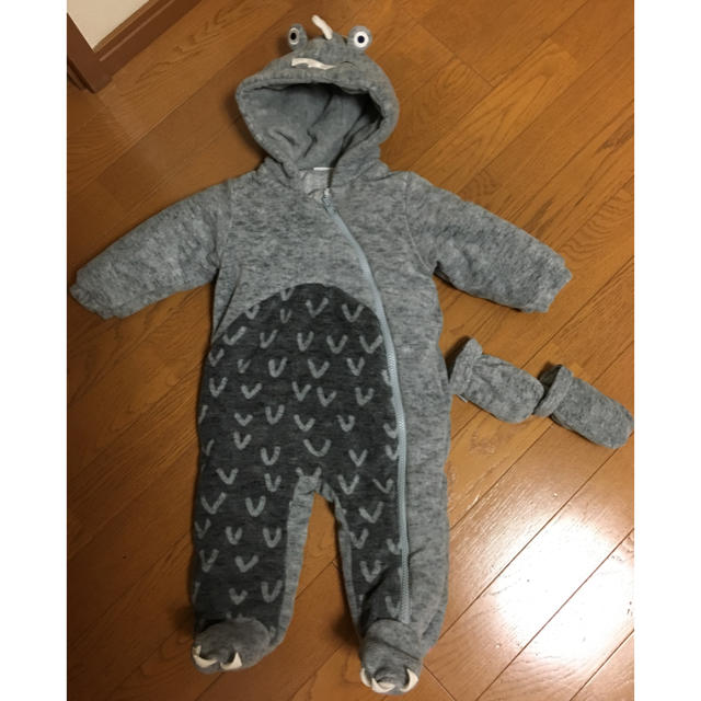 NEXT(ネクスト)のnext  baby 怪獣ベビースーツ キッズ/ベビー/マタニティのベビー服(~85cm)(カバーオール)の商品写真