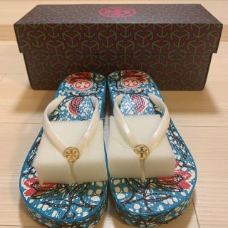 トリーバーチ(Tory Burch)の【ピー様専用】トリーバーチ ビーチサンダル 23.5センチ (ビーチサンダル)