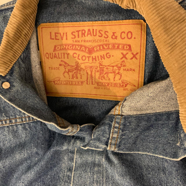 Levi's ロングコートの通販 by 0123 used&vintage clothing ｜リーバイスならラクマ - 希少70-80's デカタグ Levi's 超激得即納