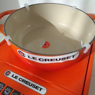 ルクルーゼ(LE CREUSET)の【新品】ココットビス 20cm Le creuset

(鍋/フライパン)