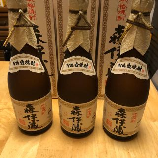 ジャル(ニホンコウクウ)(JAL(日本航空))の森伊蔵720ml3本セット JAL国際線購入品(焼酎)