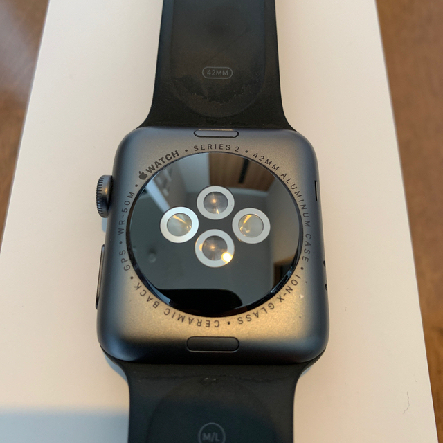 アップルウォッチ シリーズ2 42mm スペースグレイアルミニウム アップルウォッチ シリーズ2 42mm スペースグレイアルミニウム