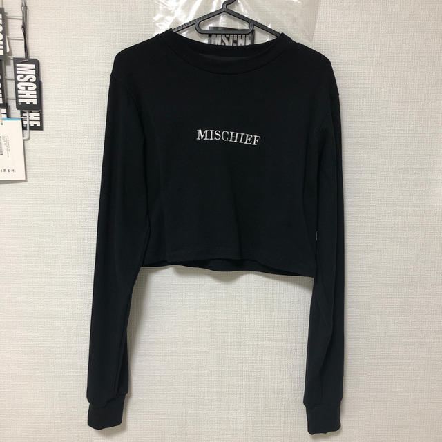 STYLENANDA(スタイルナンダ)のmischief ミスチーフ ロンT レディースのトップス(Tシャツ(長袖/七分))の商品写真