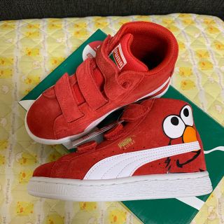 プーマ(PUMA)のプーマ 18cm セサミストリート エルモ(スニーカー)