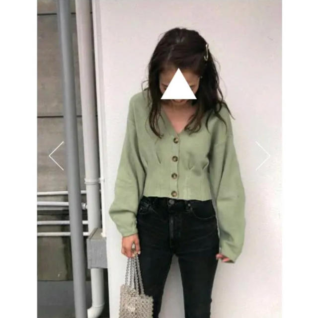 moussy - MOUSSY V NECK SHORT カーディガンの通販 by ぽめ｜マウジー ...