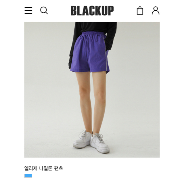 GOGOSING(ゴゴシング)のblack up 韓国通販 ハーフパンツ レディースのパンツ(ハーフパンツ)の商品写真